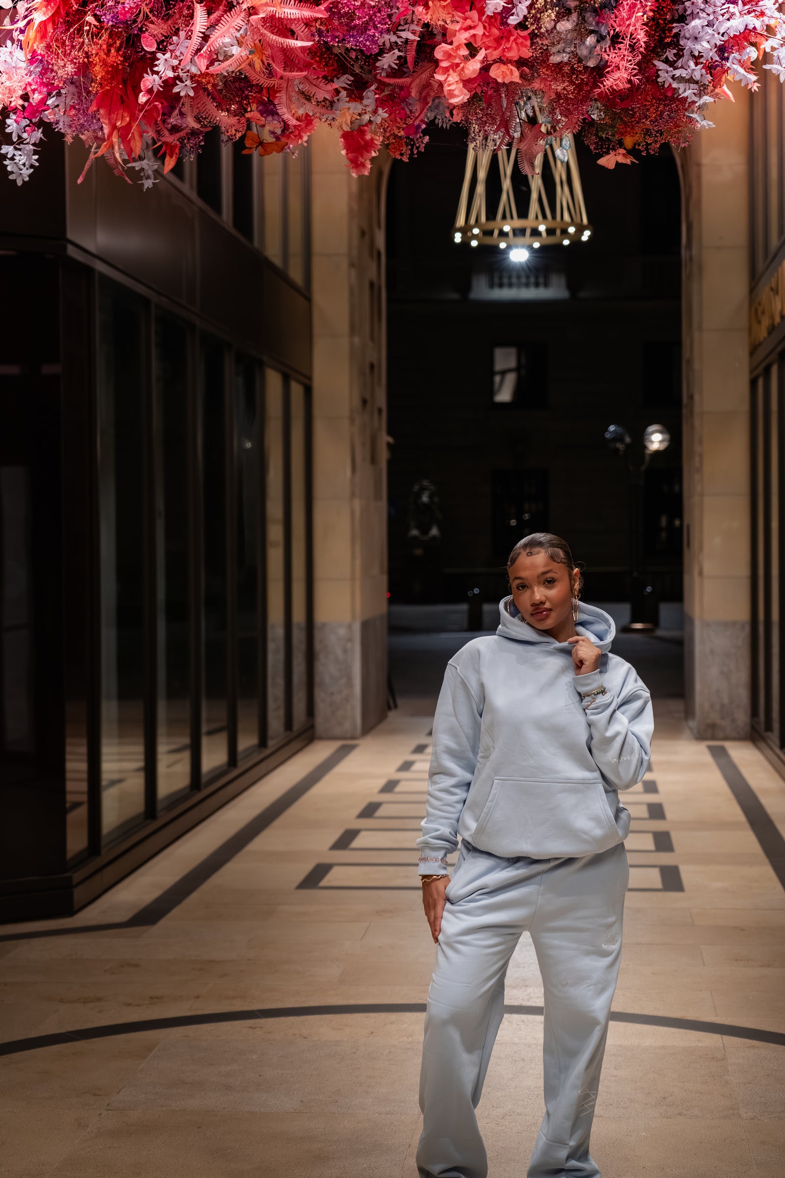 Aftermoon Hoodie "Baby Blue"